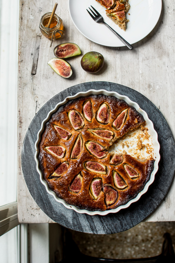 Tarta De Higos Almendra Y Miel Fig Honey And Almond Tart Como Come